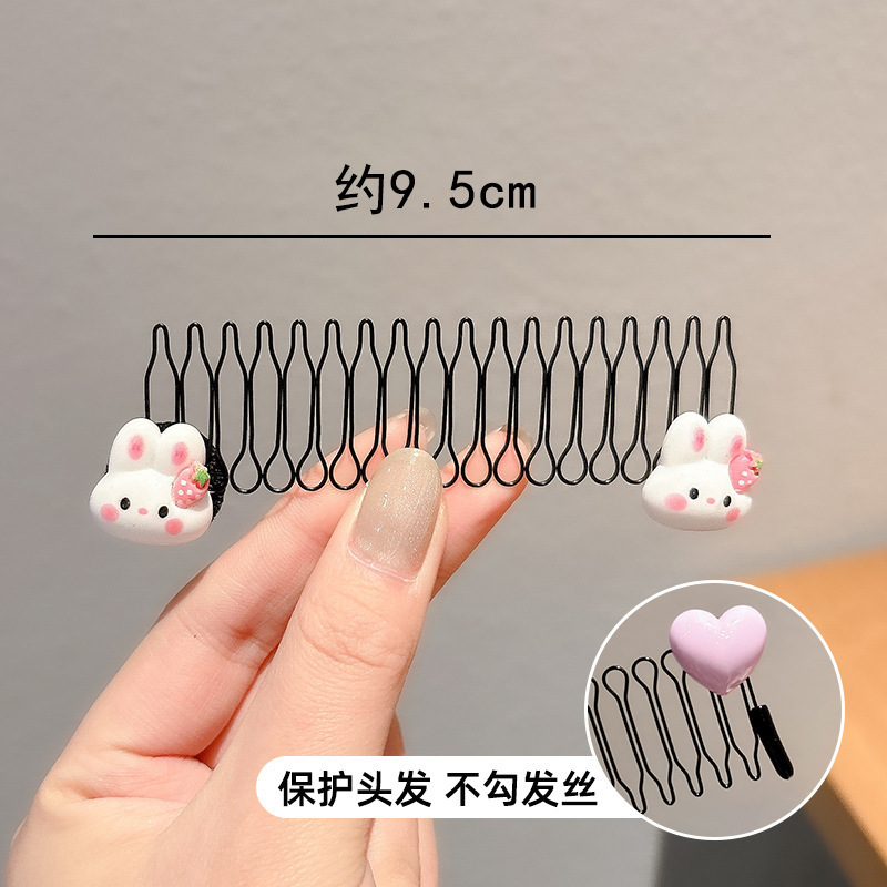 Peinado de niños pinzas de cabello para mujeres 2025 nuevo tipo de cabeza trasera máquina de cabello de tracción de peine de cabello enchufe de peinado adornamiento pinzas de cabello