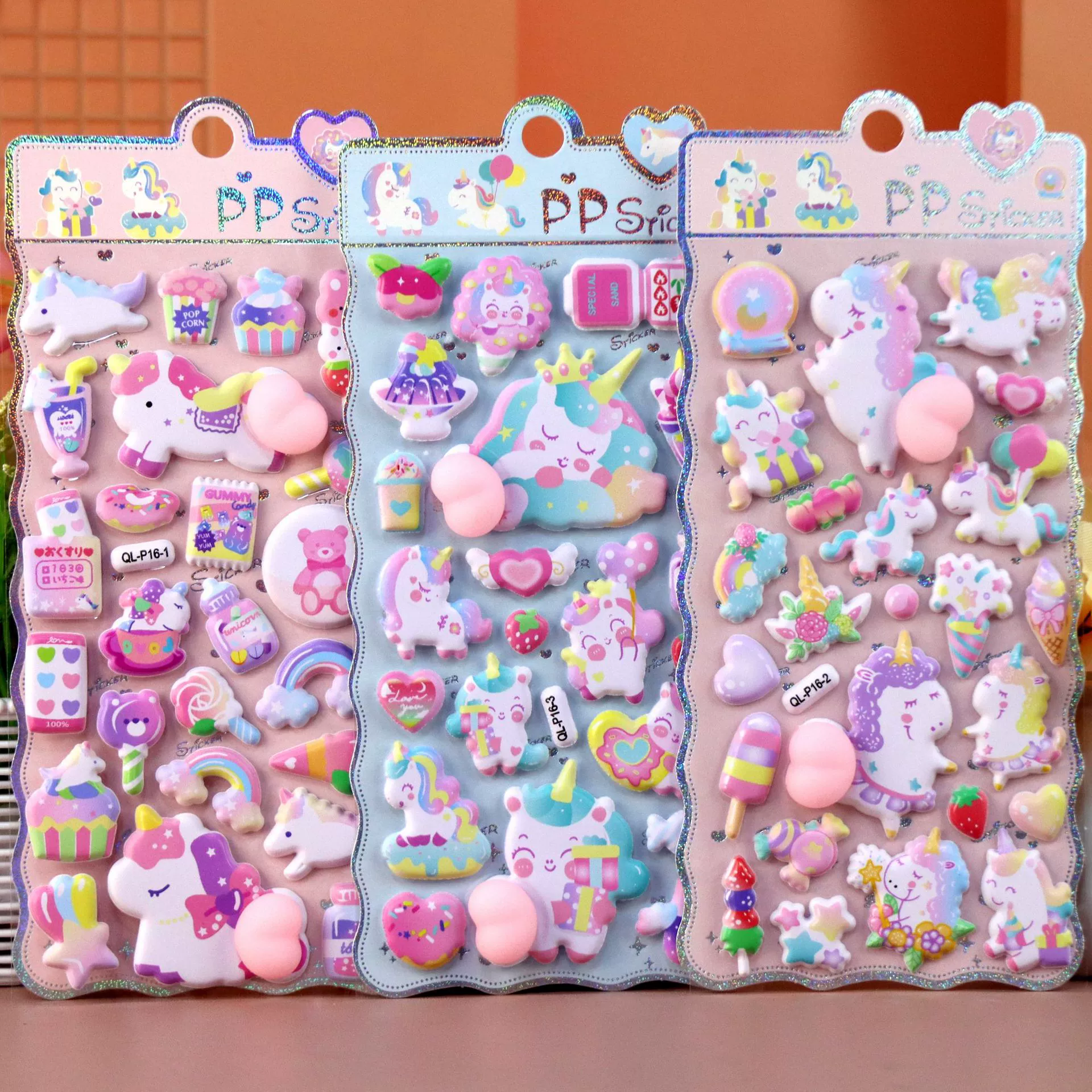 Sanrio, гель для кожи ягодиц, детская наклейка с мультфильма, антистресс, единорог, панда