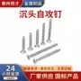 自攻沉头平头304自攻钉