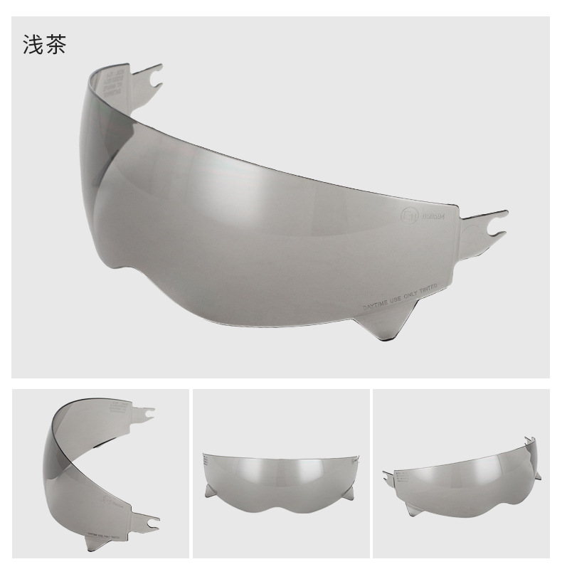 Motorcycle Helmet Visor for KS08 Retro Helmet UV Protection