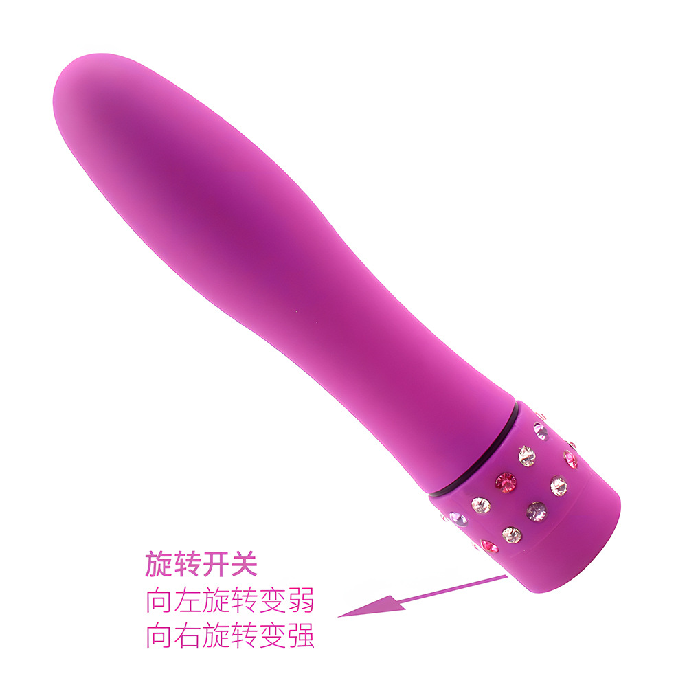 Small King Kong Vibrating Massage Stick ABS Blue Compact Adult Massager — detail image 3
