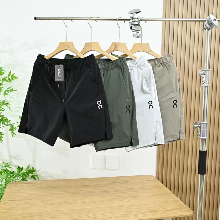 Oangjia7 Summer Quick-Dry Woven Shorts Mountain Style Outdoor Casual Running Fitness Breathable Quick-Dry Versatile