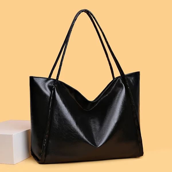 Shoulder Bag, Fashionable and Versatile Armpit Bag, New Style, Simple Commuting, Large Capacity Women's Bag, Textured Handheld Tote Bag