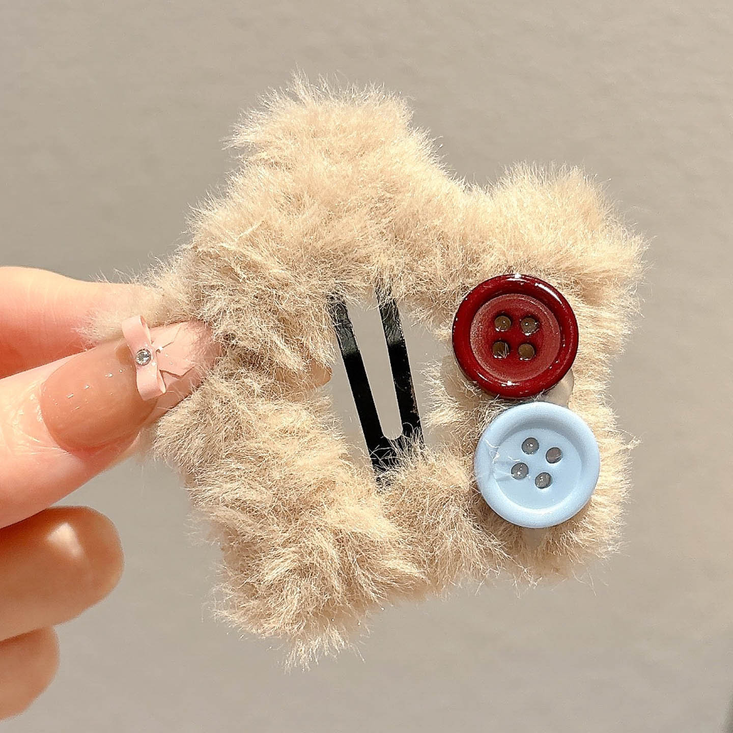 Clip de cabello de flor de leopardo para mujeres clip de cabello de alto nivel frente clip de frangeo 2025 nuevo clip lateral clip de cabello toque