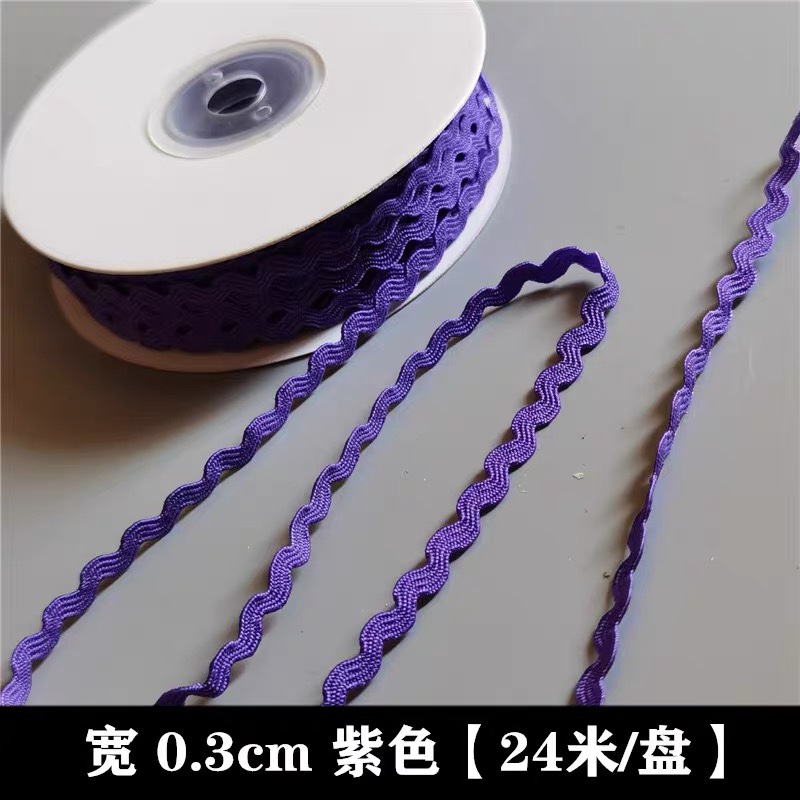 0,3 cm correas onduladas en forma de S correas de marinero correas de polipropileno ropa de encaje versátil accesorios de encaje decorativos hechos a mano