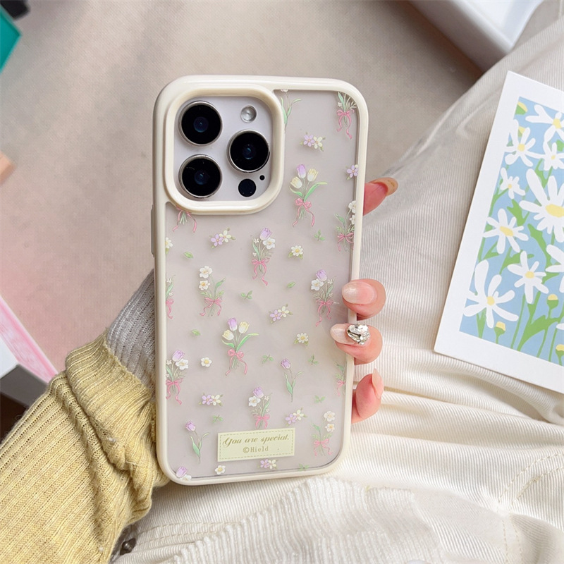 Custodia Daisy Tulip Bouquet 17/12 per iPhone 13/14 MAX, 15/16 PRO_voghion.com