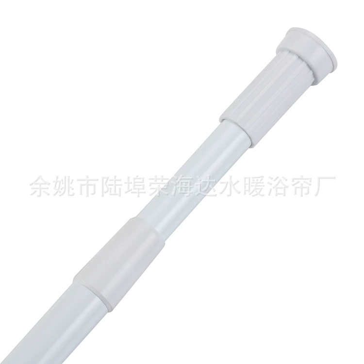 Прямая оптовая продажа с фабрики, многоцветная опция, многоразмерная неперфорированная Выдвижная занавеска для душа, полюс для ванной комнаты