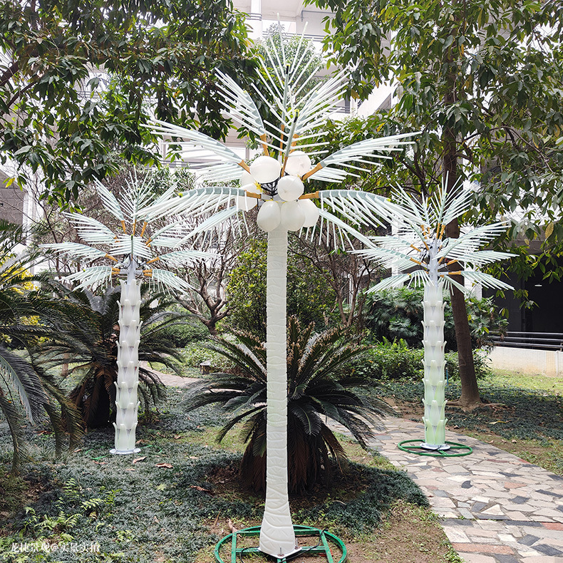 高3米 宽2米12叶七彩同步闪椰子树 高3米 宽2米16叶七