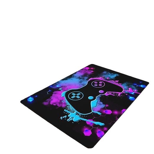 Transfronterizo Amazon 3D máquina de juego de colores alfombra e-sports SALA DE VIDEOJUEGOS manejar alfombra completa en stock al por mayor