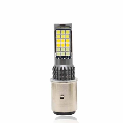 Motorcycle headlights, headlights — bright flash 36SMD modification - white-yellow-lime-ba20d