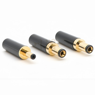 Taiwan all copper gold plated DC head 5521 5525 35135 4017 high current DC power plug 10A or more