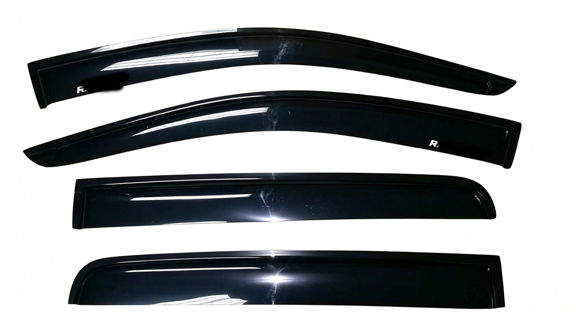 Suitable for Ford RANGER T6 T7 T8 2012-2021, rain visors for car windows, pickup truck modification, rain protection