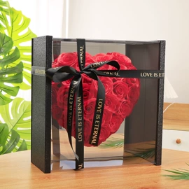 鲜花花艺制品;永生花;塑料工艺品