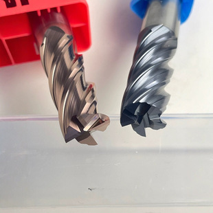 75 degree integral metal ceramic end mill round nose cutter ball cutter light mirror P20 quenching material CNC milling cutter