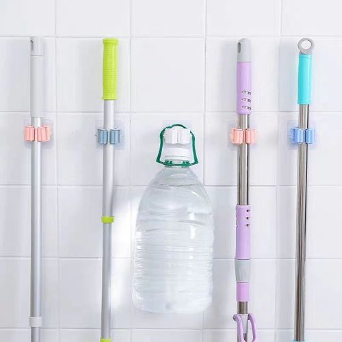 Factory Direct Sale Hole-Free Multi-Function Scrub Brush Holder Bathroom Non-Scratch Fixed Storage Clip
