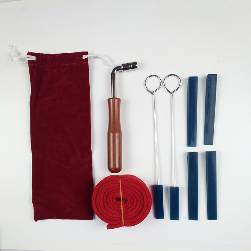 Piano Tuning Tools Wrench Simple 6-Piece Set for Tuning Cross-Border Musical Instrument Accessories Wholesale Tuning Wrench Free Shipping