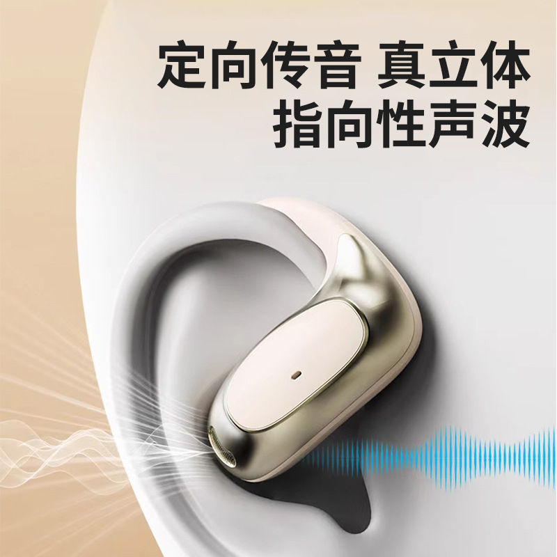 新しい Bluetooth 5.5 高品質で音漏れのないオープンイヤーヘッドセット、長いバッテリー寿命のステレオ通話ゲームヘッドセット|undefined