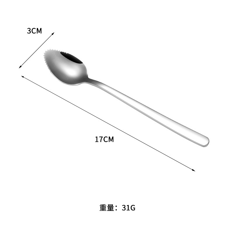 304 강철 진흙 긁기 숟가락