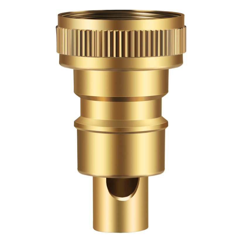 Washing machine faucet special water stop valve universal anti-falling automatic check valve household 4 points nozzle adapter