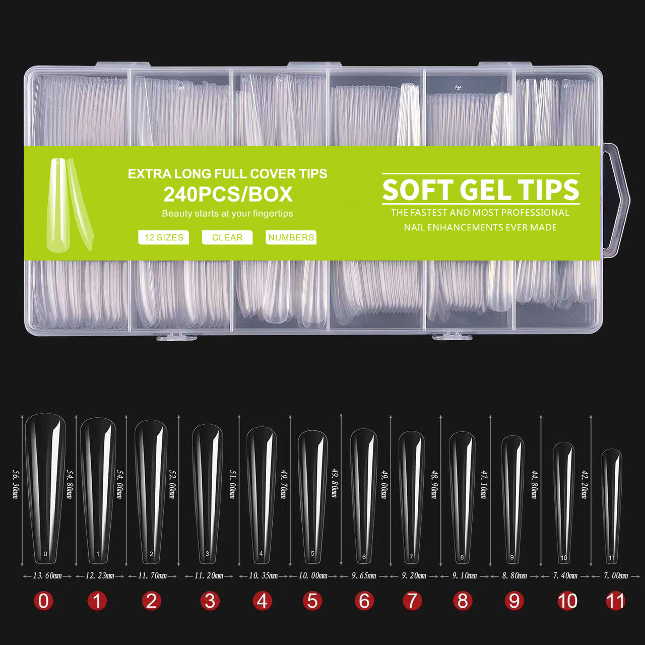 Esmalte de uñas salón de uñas especial ligero esmerilado transparente falso extensión de uñas corto medio de longitud completa medio pegatinas parche de uñas