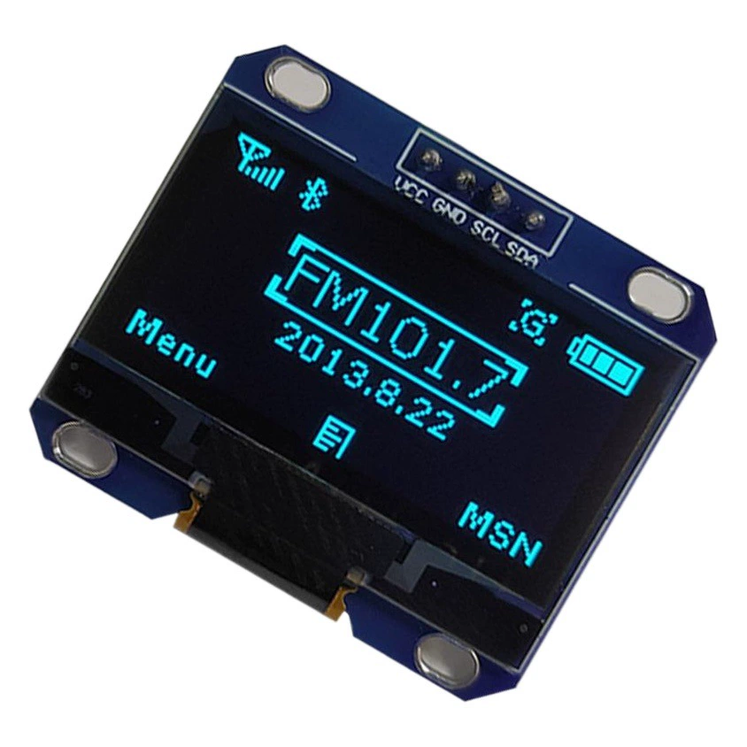 Долгосрочная поставка 1,3-дюймового ОЛЕД экрана дисплея 1,3-дюймового экрана СИД И2К серийной связи 12864 ОЛЕД скидки большого количества