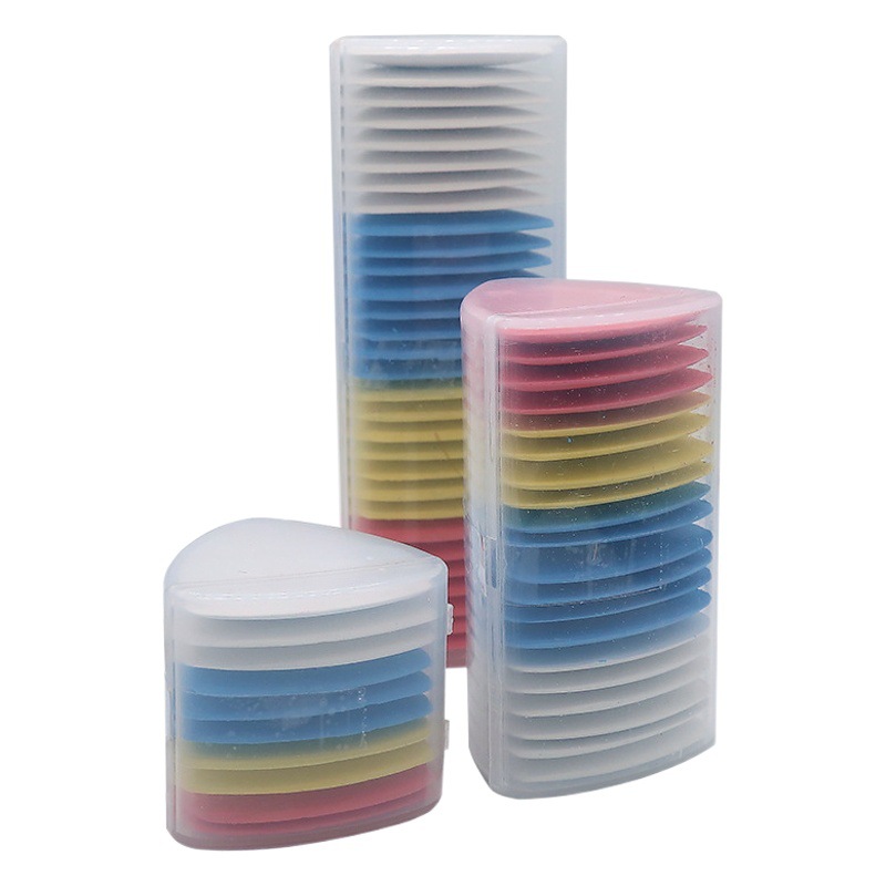 Yuhua marca de costura de color de corte en polvo triángulo accesorios de ropa de corte en polvo fácil de usar fácil de cepillar