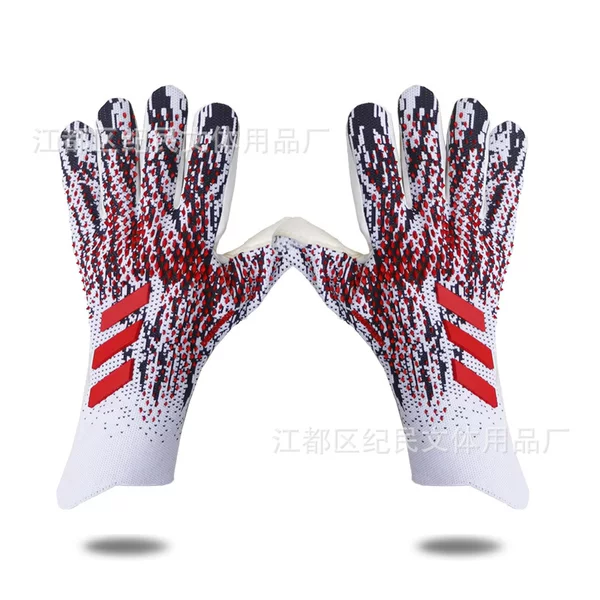 Manufacturer Football Goalkeeper Gloves German Latex Breathable Fabric Predator Gloves Game Training Goalkeeper Gloves