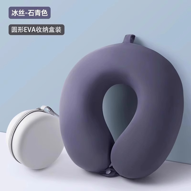 旅行用ポータブル睡眠用品、U字型枕、長距離飛行機、高速鉄道、車、首枕、首枕、頸椎枕|undefined