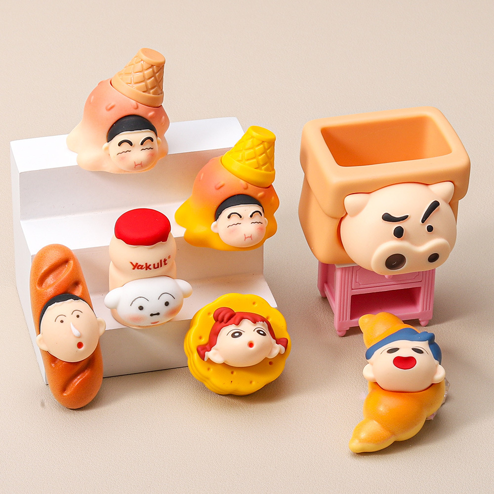 在庫一掃特恵対触部品立体アニメデスクトップ夜光小物diyアクセサリー樹脂アクセサリー