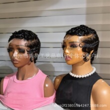 pixie������cut lace front wig���˷�humanhairwig�ٷ�ǰ��˿