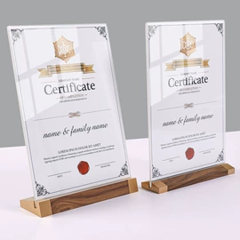 办公展示架;证件卡、挂绳;其他有机玻璃