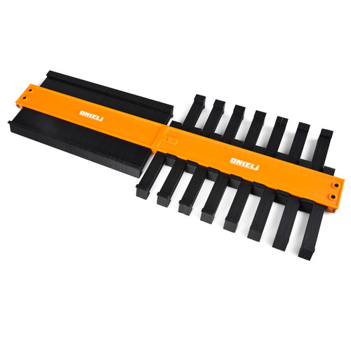 Contour gauge with lock, contour ruler, profiling gauge, Contourgauge woodworking measuring gauge, shape taker, arc measuring ruler
