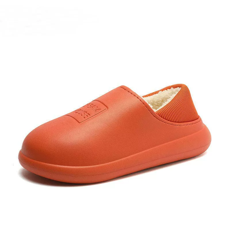 Winter non-slip fleece keep warm slippers