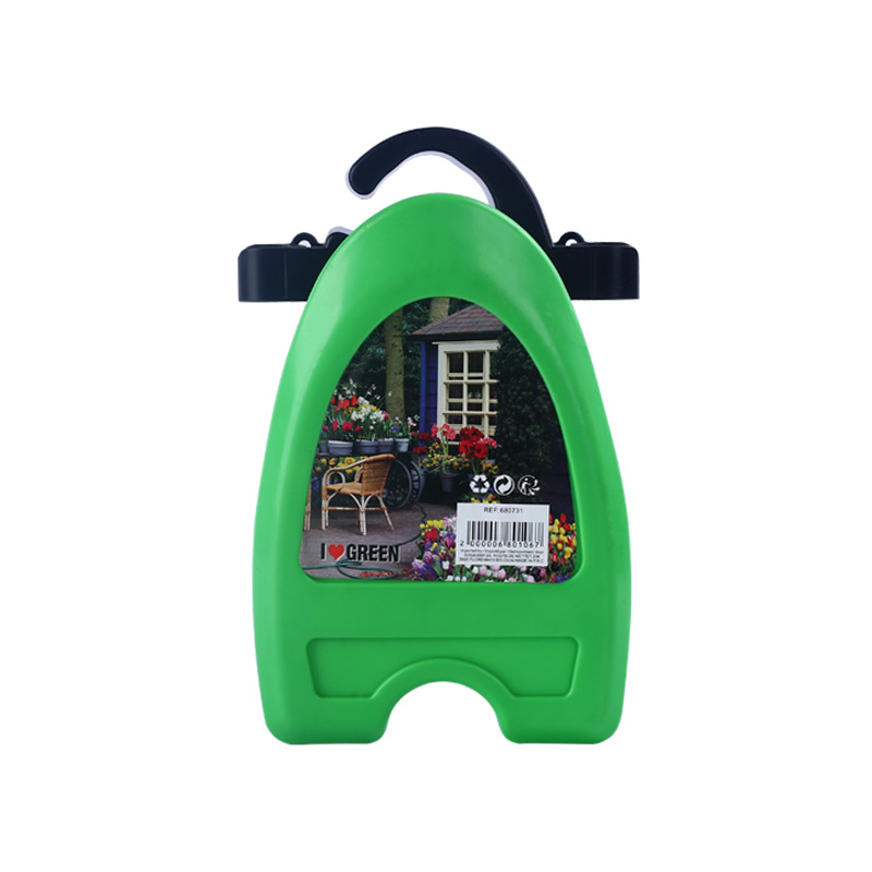 家用园林户外10米花园软管绕管架壁挂式手提式轻型收纳架塑料挂钩