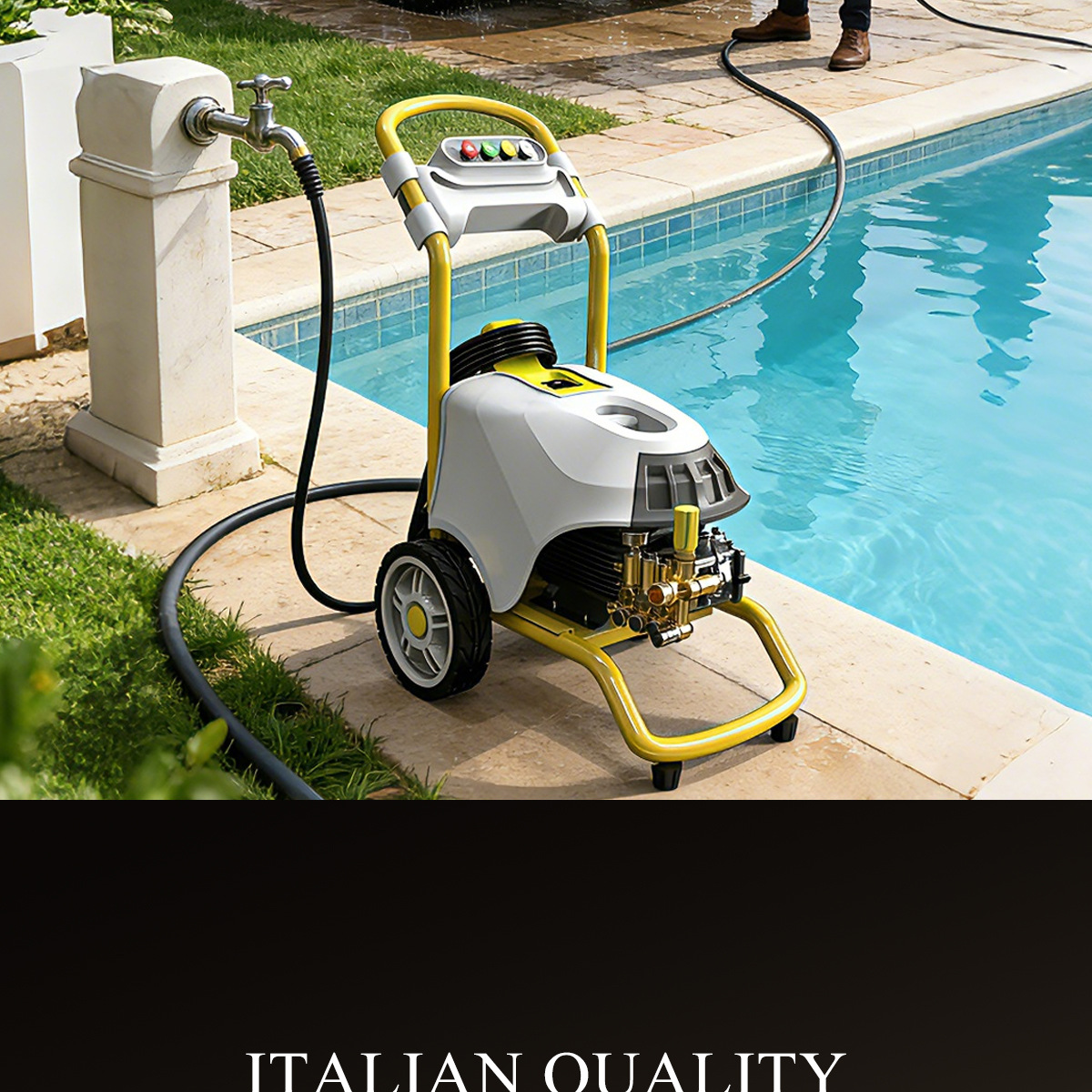 Italian Kinkard Household Car Washing Machine 220V Ultra-High Pressure Cleaning Machine Italian Pump