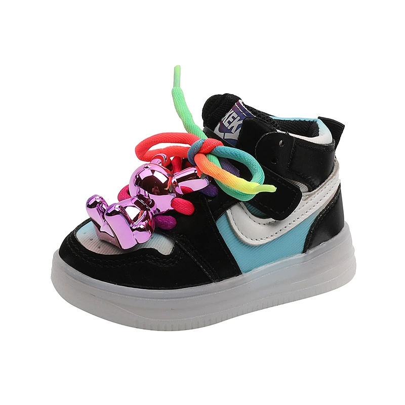 Children's shoes for men and women, high sneakers for leisure, gradient, 1-6 years