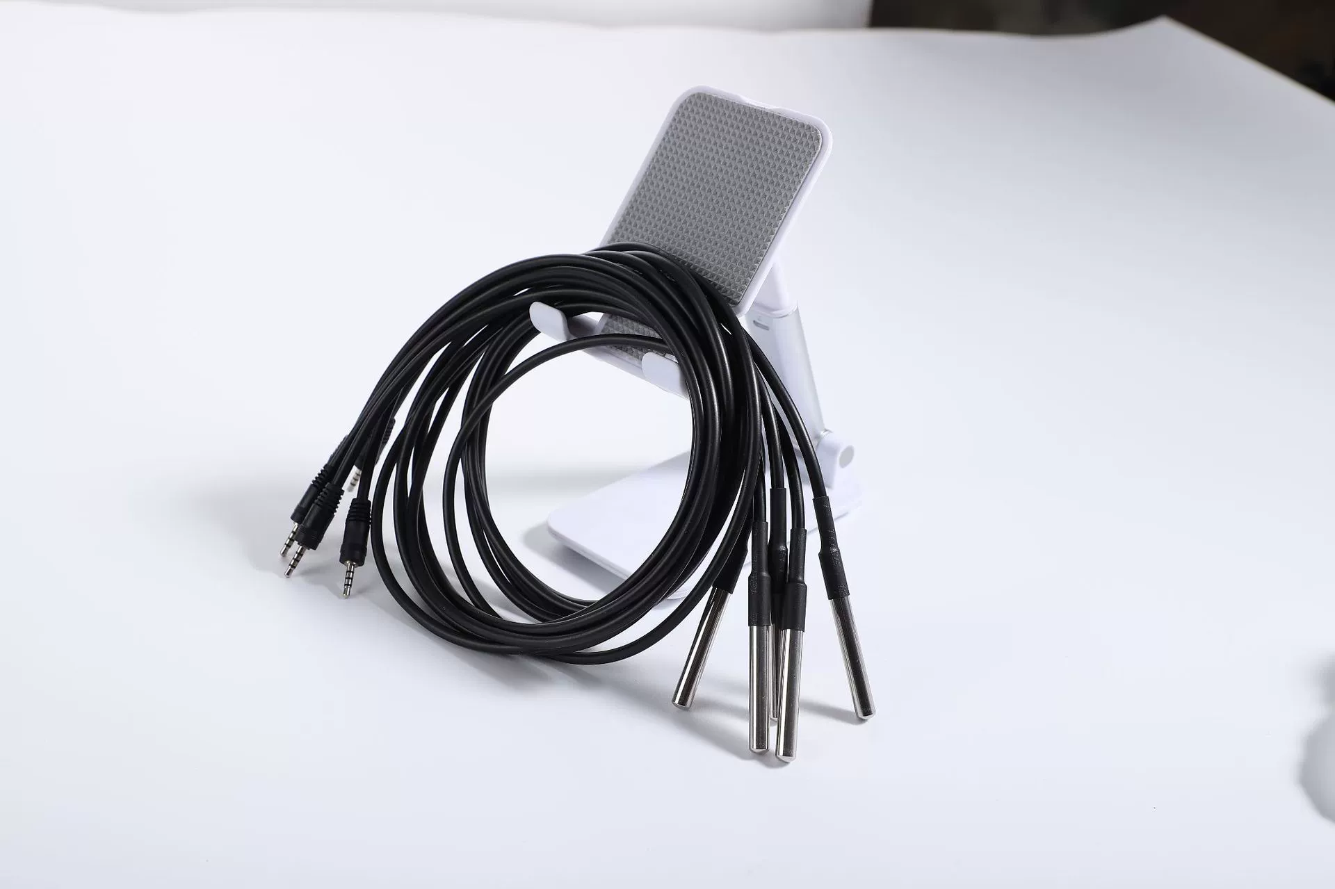 Корпус из нержавеющей стали водонепроницаемый тип DS18b20 датчик температуры цифровой датчик температуры 2,5 мм головка для наушников