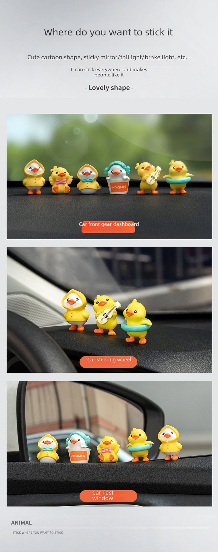 Duck Car Decor 3
