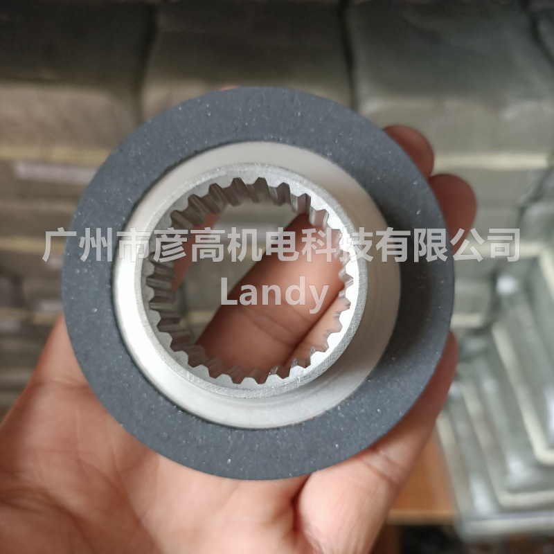 进口emco伦茨抱闸制动刹车片摩擦盘转子BFK458-08E/08N 76mm 26齿