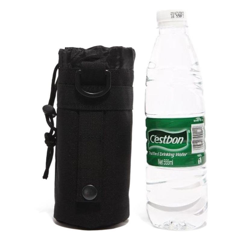 Tactical kettle bag Kettle bag outdoor hiking sundry bag camouflage slung kettle storage bag accessory bag
