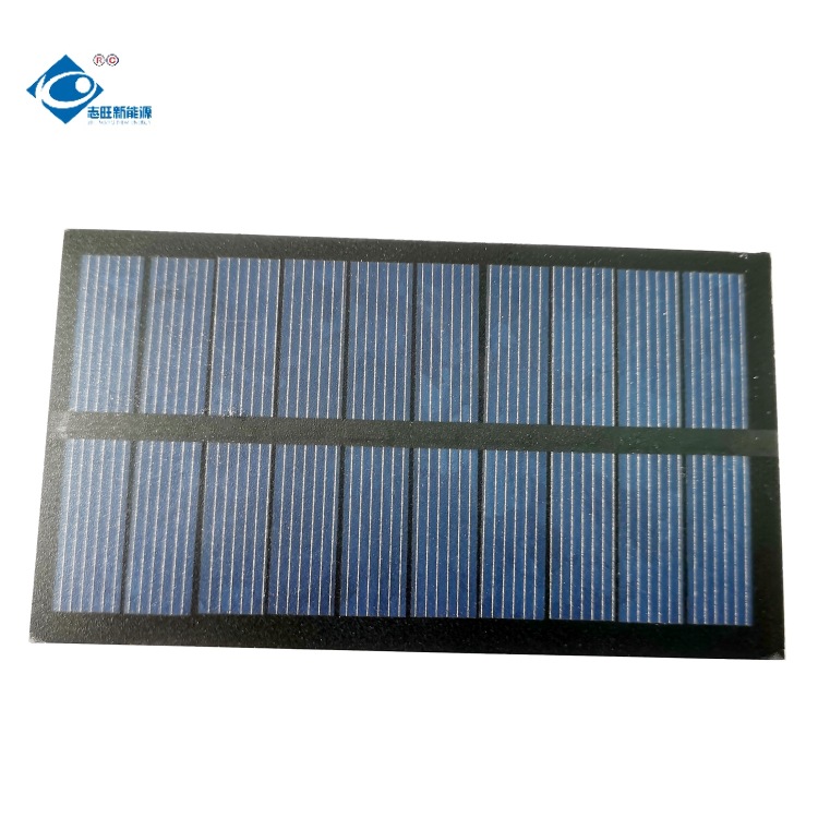 余姚志旺 5V光伏发电板1W 多晶PET太阳能板 107*61 支持0.18A电流