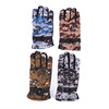 Camouflage waterproof keep warm gloves suitable for men and women, trend of season, oxford cloth