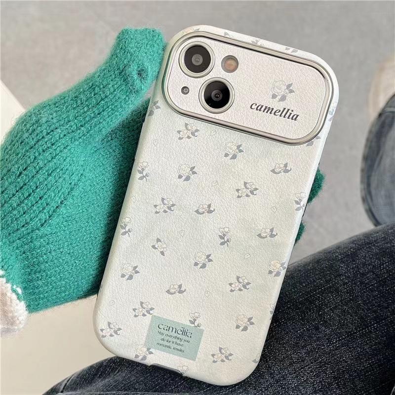 Flor de pantalla completa verde claro degradado para iPhone 13 cuerda de mano 15ProMax Apple 14 funda para teléfono móvil 12 mujer 14PM