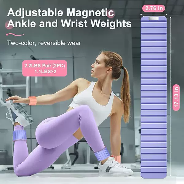 Cross-Border Weighted Magnetic Wristbands for Sports and Fitness, Direct Supply from the Manufacturer