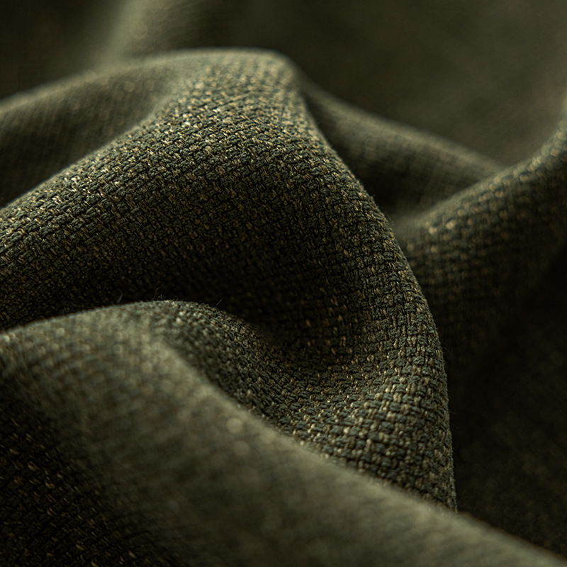 1600g engrosado nuevo estilo francés medieval verde oliva negro cortina de borde sombreado dormitorio de alta calidad cortina de chenilla