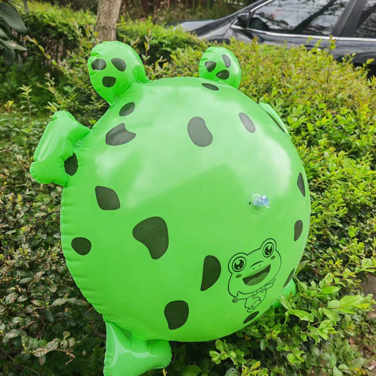 抖音同款发光充气青蛙儿童闪光弹跳蛙玩具充气青蛙玩具地摊小玩具-阿里巴巴