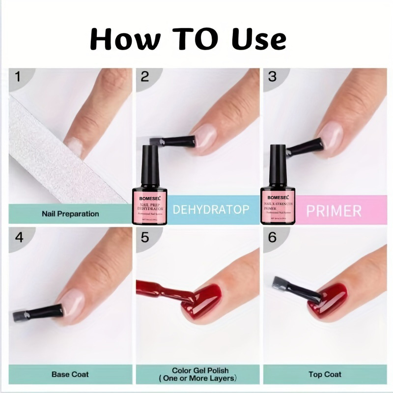 Deshidratantes y imprimación de uñas libres de ácido Preparación de uñas naturales Deshidratantes y imprimación de unión libre de acetona