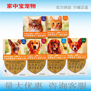Bayer Aiwalker Internal and External Deworming Drops for Cats and Dogs, Pet Puppies and Kittens, Flea, Tick, Mite, and Roundworm Treatment