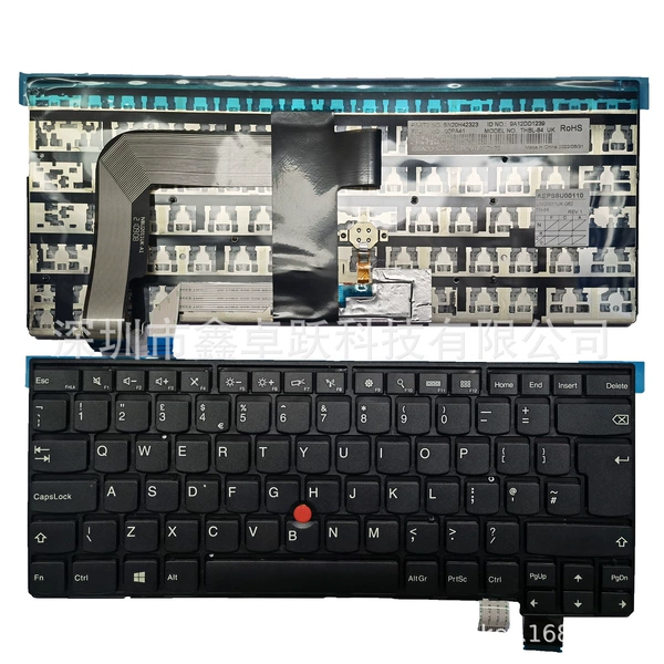 Black frame with pointing pointer and no backlight UK