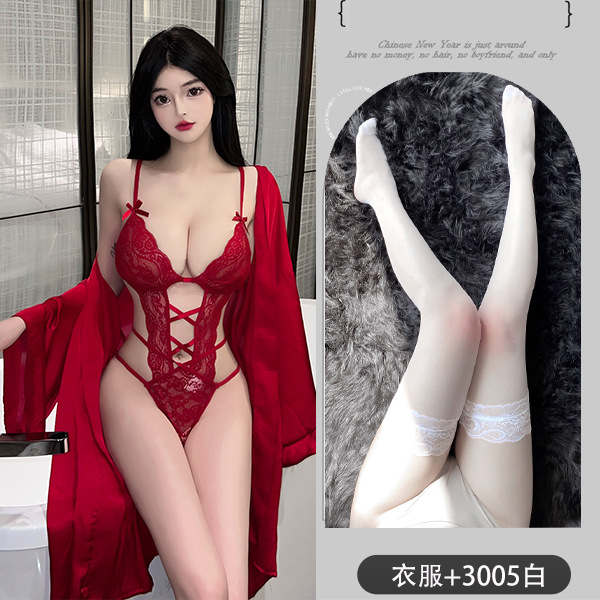 빨간색 점프수트 +3005 흰색